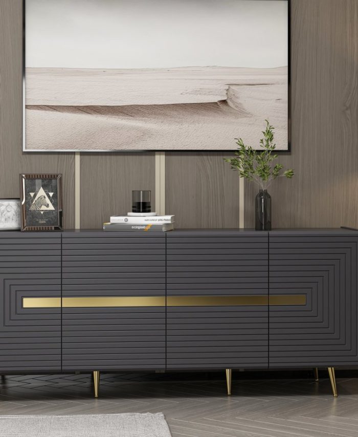 Jose Console Membrane Door-Anthracite
