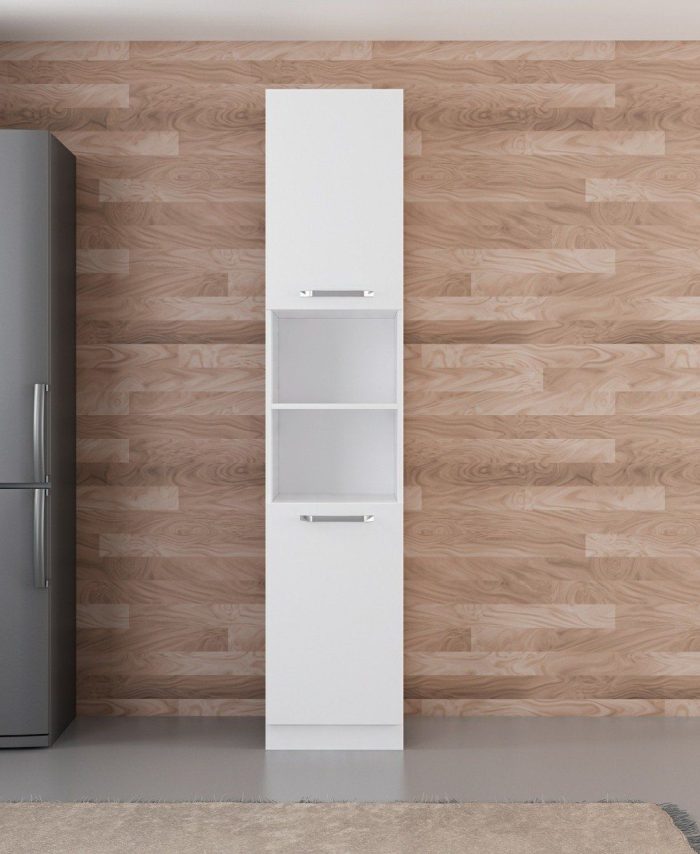 Kayra Home 45 Cm Kitchen Tall Cabinet - White D45-B2