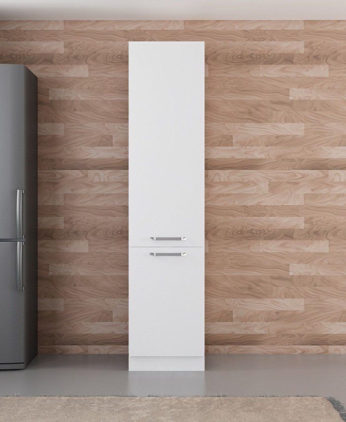 Kayra Home 50 Cm Kitchen Tall Cabinet - White D50-B1